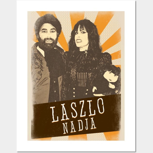 Vintage Aesthetic Laszlo and Nadja Wall Art by SkulRose